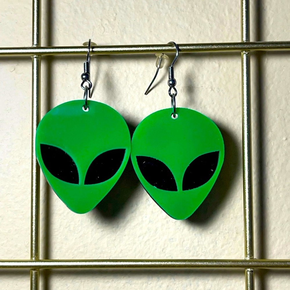 Funky Eclectic Weird AND Fun Set of 10 Pairs Earrings
